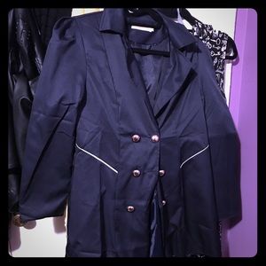 Navy Trench Blazer (NEVER WORN)